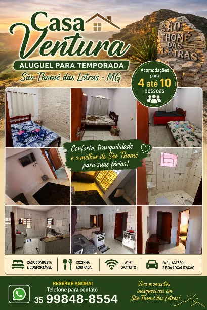 Casa ventura aluguel para temporada 